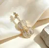 Corsage de Moda Broche Transfronteiriço Broche Borboleta Anti-luz Feminino de Alto Padrão Senso de Alto Padrão Novo Acessório de Corsage de Nicho