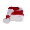Gorros Navideños de Venta Caliente Transfronterizos con Puntadas Rojas y Verdes, Gorros Navideños de Felpa con Puntadas Rojas y Blancas Transfronterizos, Artículos de Decoración Navideña
