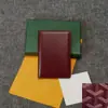 Porta pasaporte Goya Estuche para pasaporte pata de gallo Bolsa para documentos multicolor Bolsita para documentos Bolsa de almacenamiento Porta boleto de avión Porta tarjetas de presentación