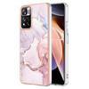 Para funda de teléfono móvil redmi Note11pro nueva mi9A película de doble cara chapado mármol funda pocoX3NFC