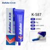 Kraft sellador 3 3 sin juntas impermeable resistente a altas temperaturas 320 grados pegamento para cárter de aceite de automóvil pegamento para mantenimiento de motor