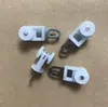 Jialisi Polea Recubierta de Goma para Cortina Eléctrica Shangfei Rueda Colgante Accesorios Rueda con Rodamiento de Bolas Guía Riel Gancho Hebilla Anillo