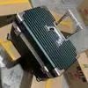 Maleta Fotográfica Flip-Top para Homens e Mulheres, Bagagem de 20 polegadas com Estrutura de Alumínio e Rodas Spinner Silenciosas, Mala de Carrinho Estilo Piloto com Trava de Senha