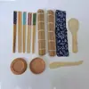 Kit de Herramientas para Hacer Sushi de Amazon Set de Herramientas Transfronterizo Sushi Plato Japonés Cuchara para Arroz Bola de Arroz Molde para Sushi Venta al por Mayor