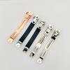 Pinza de resorte de 10 cm de ancho, dos piezas, clip metálico para engarzar, accesorios para el cabello DIY, tocado en stock, venta al por mayor de fábrica