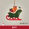 Decorações de Árvore de Natal, Meias de Velho e Boneco de Neve, Pequenos Pingentes, Enfeites de Cena de Atmosfera Natalina para Casa, Transfronteiriço