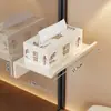 Caja de Pañuelos para Baño Montada en Pared sin Taladro Portarrollos de Papel Higiénico Estante para Rollos de Papel Higiénico Estante para Pañuelos de Baño