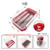 Egret Fly Luya Caja de Cebo Falso Pequeña Mediana y Grande Caja de Anzuelos Impermeable Acrílico de Doble Cara Caja para Moscas Venta al por Mayor