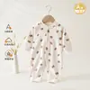 Mameluco para bebé, ropa Clase A, mameluco de manga larga para niños y niñas, mameluco para recién nacidos, ropa de casa para niños, pijamas
