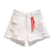 AliExpress Novos Shorts Jeans Femininos Europeus e Americanos Soltos de Perna Larga Hot Pants Cor Clara Finos Shorts para Meninas Atacado