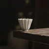 Taza de Té Antigua de Arcilla con Esmalte Ceniza Estilo Dinastías Tang y Song, Taza Individual para Té Kung Fu, Taza de Degustación con Forma de Mano de Buda, Taza Maestra Imitación Dinastía Song