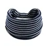 Diadema Deportiva Rayada Bohemia Europea y Americana Diadema Elástica Transpirable Absorbente de Sudor Versátil Diadema Rayada Arcoíris