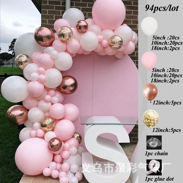 115pcs-Balloon-Arch-Garland-Ro