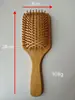 Venta Directa de Fábrica de Peine de Cerdas de Cerdo, Peine de Aire de Sándalo, Peine de Bambú para Alisar el Cabello, Antiestático, Masajeador del Cuero Cabelludo