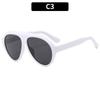Nuevas gafas de sol deportivas de moda personalizadas para montar a caballo, gafas de sol con protección solar transfronterizas para hombres y mujeres de Europa y América, gafas de sol geniales del año 2000.