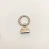 Ventas Directas de Fábrica Llavero para Coche DIY Joyería Accesorios Metálicos Anilla de Resorte Cubierta de Reloj Colgante Hebilla Círculo Accesorios para Coche