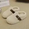 Chinelos Birkenstock Preguiçosos Versáteis de Luxo Retrô Femininos 2026 Outono/Inverno Novidade Chinelos Fechados com Sensação Relaxada para Uso Externo