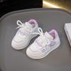 Zapatos de Niña Tenis para Niños 2025 Nuevo Primavera y Otoño Casual Versátil Zapatos Deportivos Suela Suave Zapatos Blancos de Princesa para Niñas