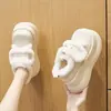 Zapatos para Aumentar la Altura de Mujer 2026 Invierno Nuevo Estilo Suela Gruesa Botas de Nieve Engrosadas Versátiles para Mujer Calzado Cálido con Terciopelo para Mujer