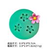 Molde de silicona para chocolate y azúcar para hacer uno mismo, molde para pastel con diseño de margarita, rosa y tulipán, decoración para hornear
