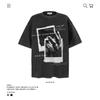 250 gramos de marca marea pesada al por mayor camiseta de manga corta de algodón lavado retro americano para hombre verano hombres y mujeres