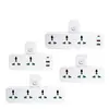 Tomada de parede sem fio conversora de bitola dos EUA, luz de noturna, plug-in de bitola europeia, plug-in de bitola britânica, painel de remendo da Arábia Saudita, fabricantes, atacado