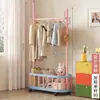 Arara de Chão, Cabideiro Doméstico, Varal de Roupas para Quarto, Arara de Roupas Móvel Dopamina para Dormitório