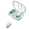 Drenagem transfronteiriça E7S E6S Y60 sem fio binaural mini esportivo display digital Bluetooth fone de ouvido TWS 5.1