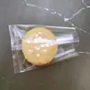 Bolsas Translúcidas Escarchadas Selladas a Máquina, Bolsas para Empaque de Productos Horneados, Bolsas para Empaque de Pasteles de Luna, Bolsas de Plástico para Pastelería de Copos de Nieve, Bolsas Autoadhesivas