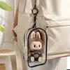 Bolsa de Exhibición Transparente para Muñecas de Algodón, Bolsa de Almacenamiento a Prueba de Polvo para Labubu, Tamaños Grande, Mediano y Pequeño, Venta al por Mayor y Hecho a Medida