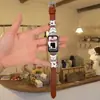 Adecuado para correa de reloj Huawei 11pro con estampado de cachorro, correa de reloj niche 8/9/10nfc, pulsera bonita y moderna para mujer