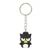 Llavero de Goma Blanda de Dibujos Animados Kuromi Pochacco My Melody Llavero Conejo Espacial Colgante para Bolsa