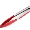 Clip de comida de nylon para Amazon de venta caliente, 9 pulgadas, alta temperatura, antideslizante, acero inoxidable de cocina, clip para pan, horneado, barbacoa, clip para barbacoa