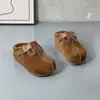Moda Nova Outono e Inverno 2026 Tamancos Plataforma de Solado Grosso com Fivela de Metal Slip-On Sapatos para Uso Externo Sapatos Preguiçosos Birkenstock para Mulheres