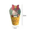Caixa de Natal Nova da Apple Copo de Natal Desenho Animado Criativo Copo de Mão Design Original Caixa de Presente Embalagem de Presente com Flores