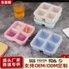 Cajas de Almuerzo Compartimentadas de Paja de Trigo Más Vendidas para Oficinistas, Fiambreras Portátiles de Grado Alimenticio para Estudiantes, Venta al por Mayor desde Fabricantes