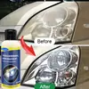 Kineshinex Líquido Pulidor para Reparación de Faros de Coche Elimina Oxidación, Opacidad, Amarilleo y Suciedad Limpiador Portátil para Faros