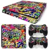 Película ps4 slim Pegatina Máquina Delgada ps4 slim Pegatina Cuerpo ps4 slim Pegatina Graffiti ps4 slim