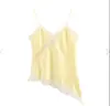 Comércio Exterior Transfronteiriço 2025 Estilo Europeu e Americano Moda Feminina Elegante e Sexy Renda Assimetria Vestido