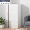 Armários de armazenamento domésticos armários à prova de poeira estantes com portas estantes de livros prateleiras piso fenda estreita armários de exposição para sala de estar