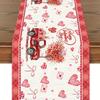 El Mantel Personalizado Más Vendido de Amazon para San Valentín Mantel Estampado Decoración para el Hogar Sofá Decoración de Fiesta Atmósfera Festiva Decoración