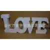 Adornos de Letras de Amor Combinación de Letras de Madera