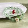 Pulsera Conejo de Jade Nuevo Diseño Nicho Luna China Antigua Cuerda de Mano Pulsera Joyería Alto Valor de Belleza Pulsera Mejor Amiga Mujeres