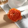 Y Flores de Peônia Artificiais Acessórios de Cabelo Hanfu Peônias Falsas Flores de Plástico Decoração de Casamento Flores de Seda Adereços Materiais DIY