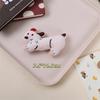 Peluche de Dibujos Animados Cachorro Corriendo Dálmatas Lindo Broche Llavero Colgante para Bolsa Muñeco Teckel