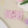 Amazon Novo Acessório de Cabeça com Estampa Digital de Laço para Crianças Moda Princesa Nó macio Elástico Largo