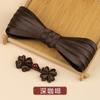 Botão Cheongsam Botão Estilo Chinês Conta de Jade Trevo de Quatro Folhas Botão Tradicional Feito à Mão Traje Tang Traje Étnico Acessórios Decorativos