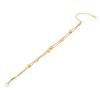 [Bingmeng] nueva joyería transfronteriza pulsera de acero inoxidable combinable pulsera de cadena de cuentas de personalidad B500