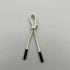 Cordón para cremallera con doble punta de cobre, cordón colorido para ropa, gabardinas, bolsos y pequeños accesorios
