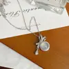 Tich Nuevo Estilo Chino Exquisito Collar de Lazo de Calcedonia Blanca Plata de Ley S925 Lujo Ligero Ins Cadena Fresca para Clavícula para Mujeres